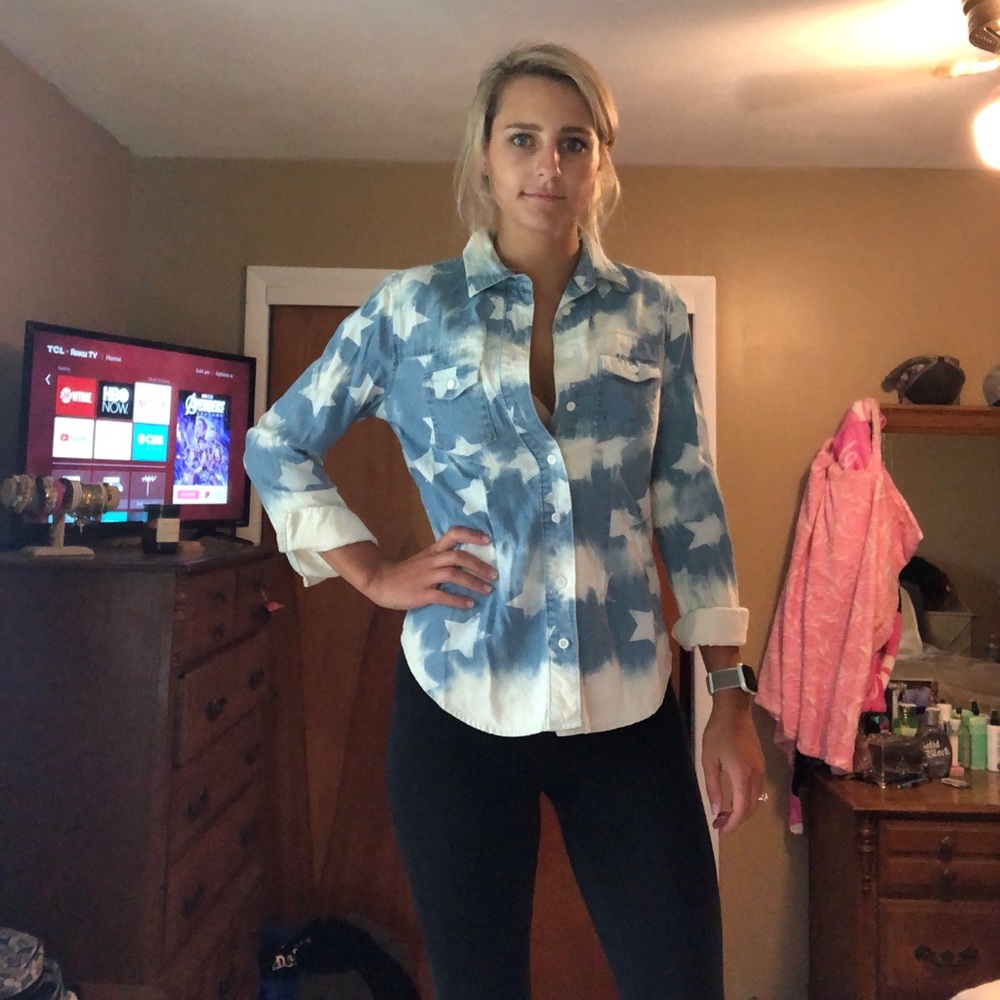 Denim shirt